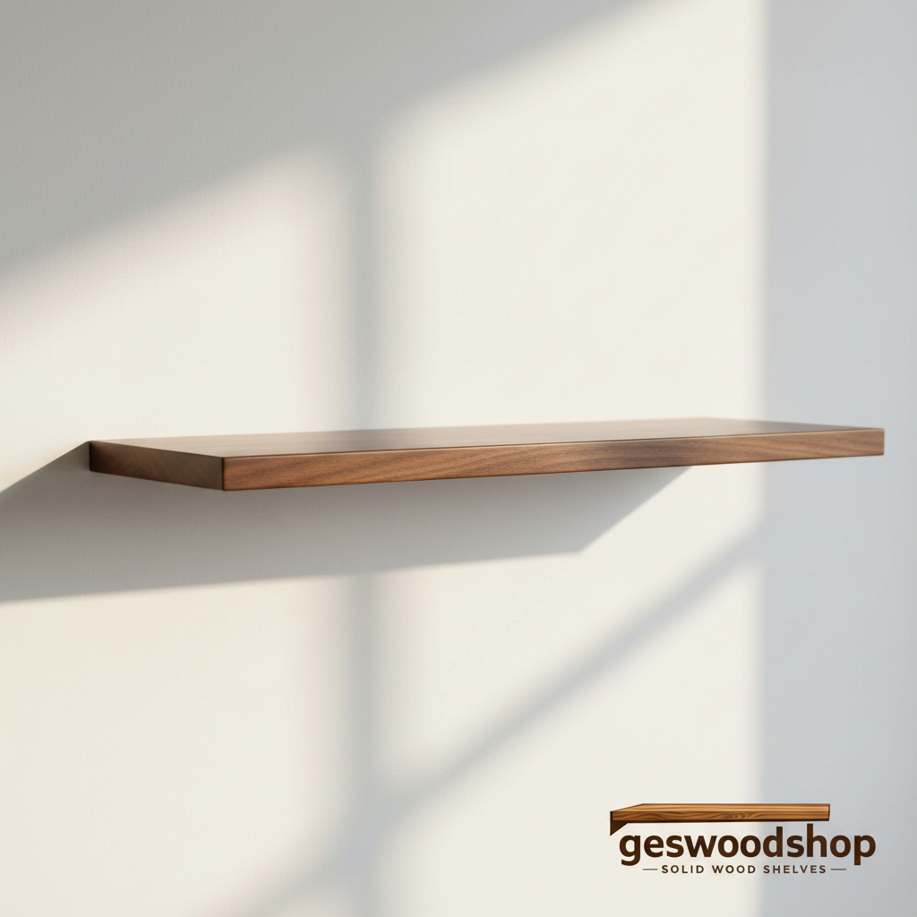 Walnut Display Shelf by G's Woodshop