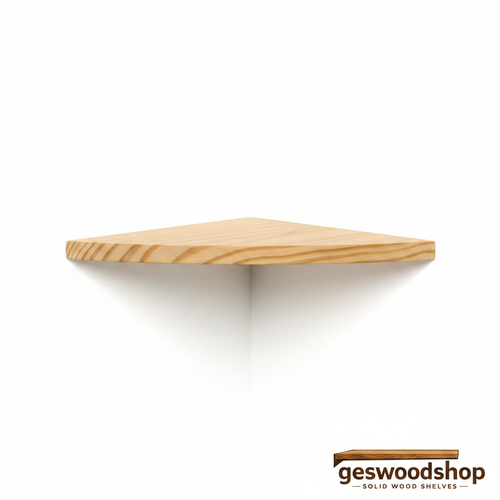 Pine Corner Shelf by G's Woodshop